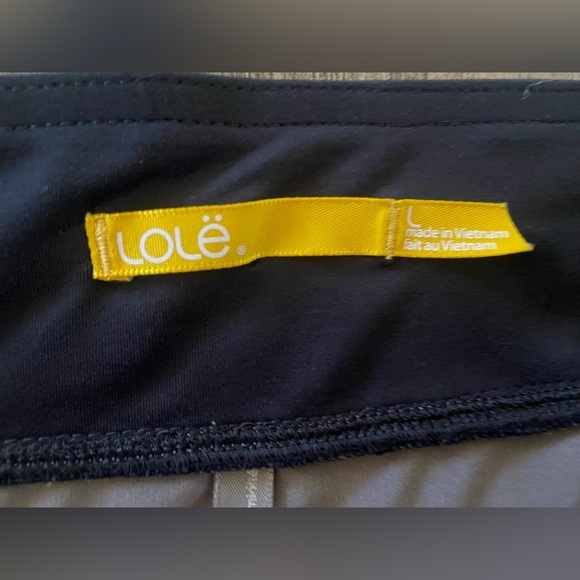 Lole women’s size large gray and black activewear drawstring pants sustainable - Picture 8 of 11